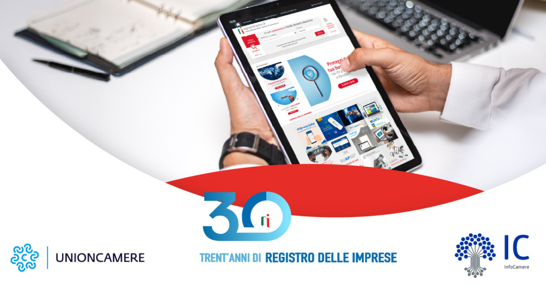Registro Imprese 30 anni 